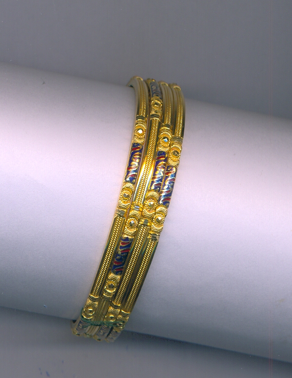 GOLD BANGLE PLAIN FANCY