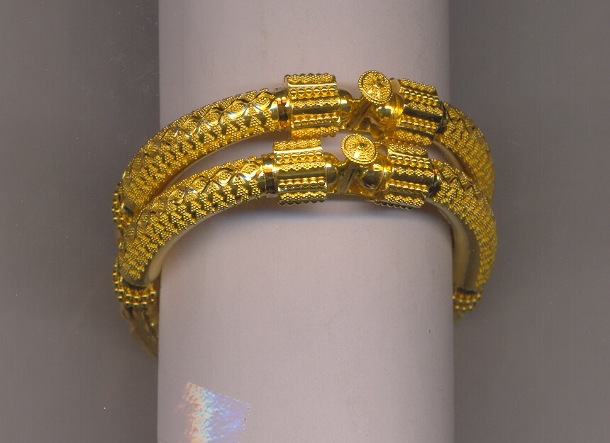 GOLD BANGLE PLAIN FANCY
