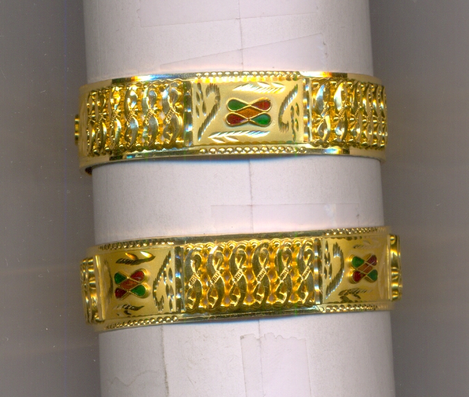 GOLD BANGLE PLAIN FANCY