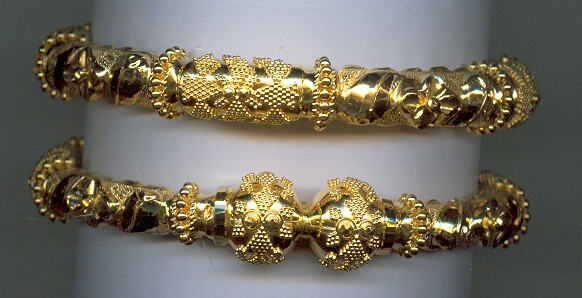 GOLD BANGLE PLAIN FANCY