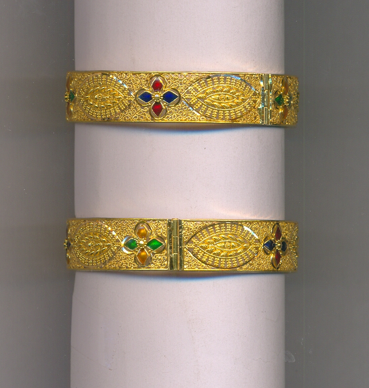 GOLD BANGLE PLAIN FANCY