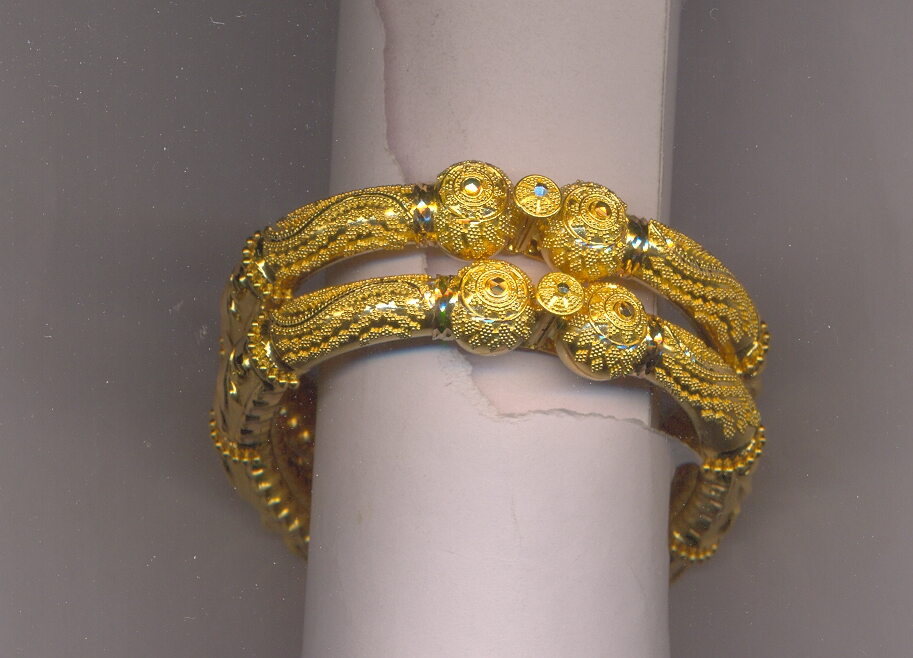 GOLD BANGLE PLAIN FANCY
