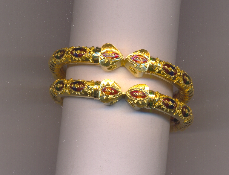 GOLD BANGLE PLAIN FANCY