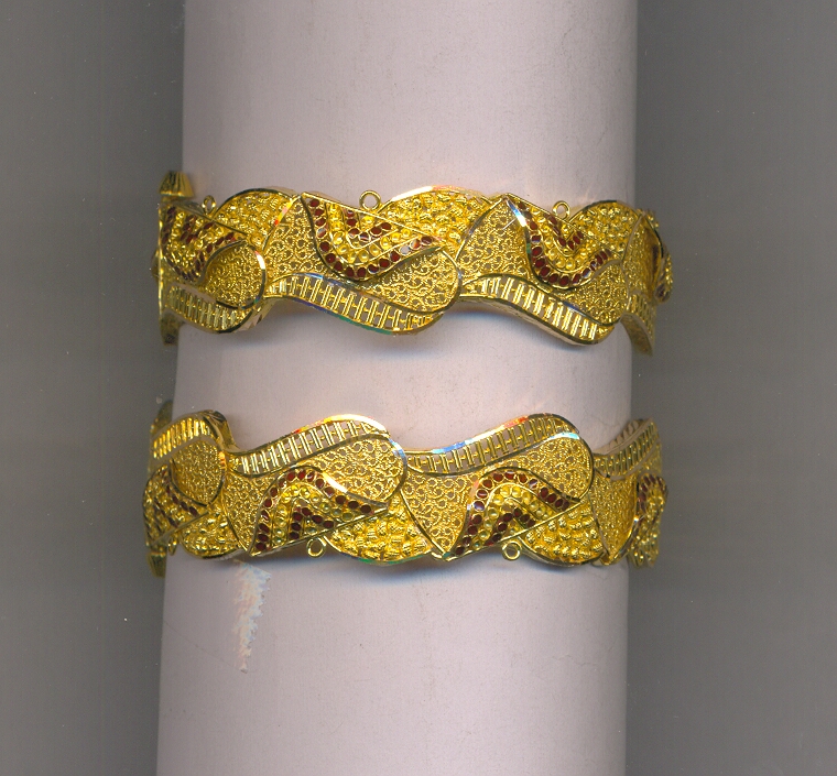 GOLD BANGLE PLAIN FANCY
