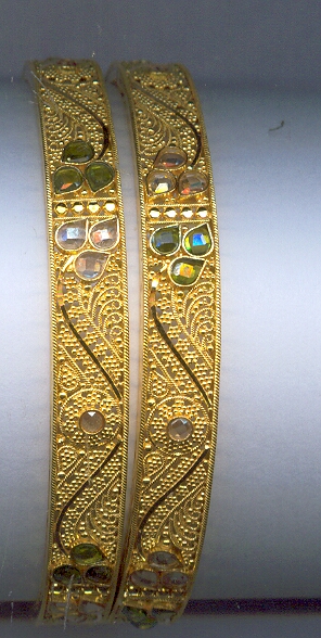 GOLD BANGLE PLAIN FANCY