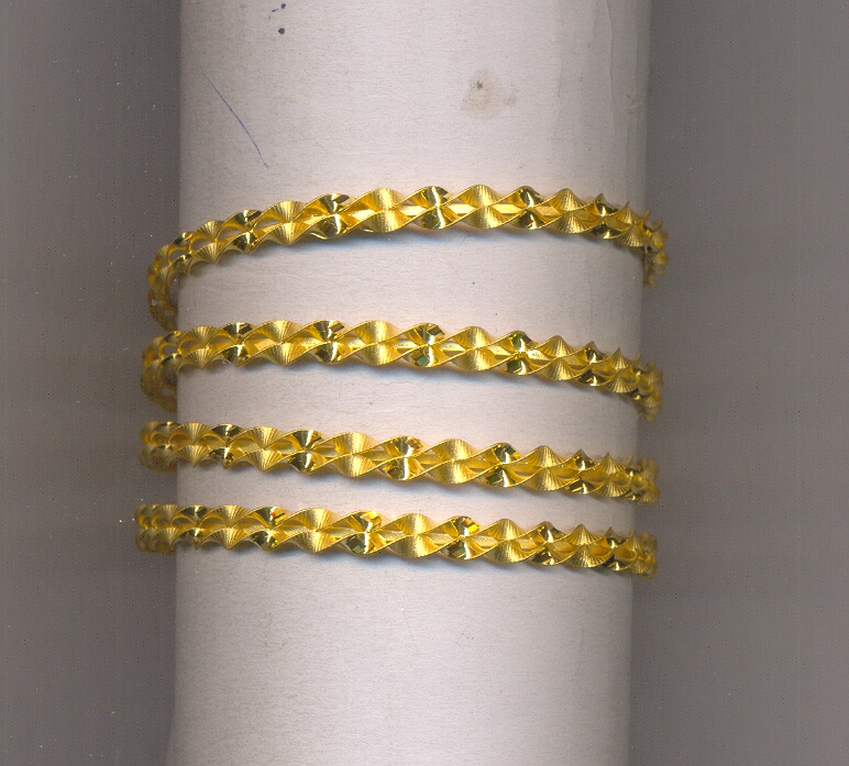 GOLD BANGLE PLAIN FANCY