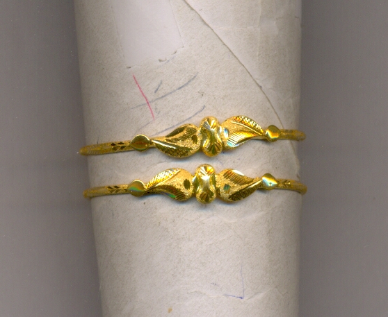 GOLD BANGLE PLAIN FANCY