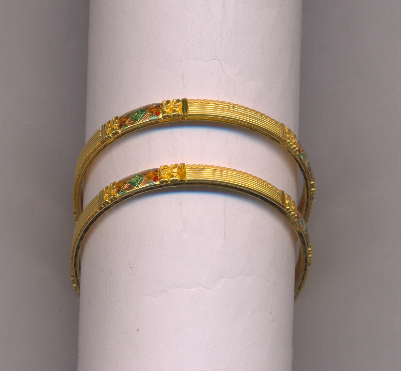 GOLD BANGLE PLAIN FANCY