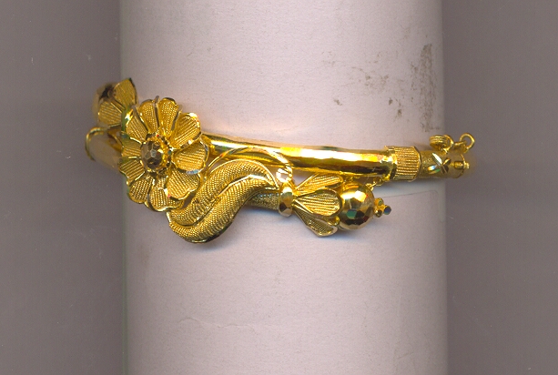 GOLD BANGLE PLAIN FANCY