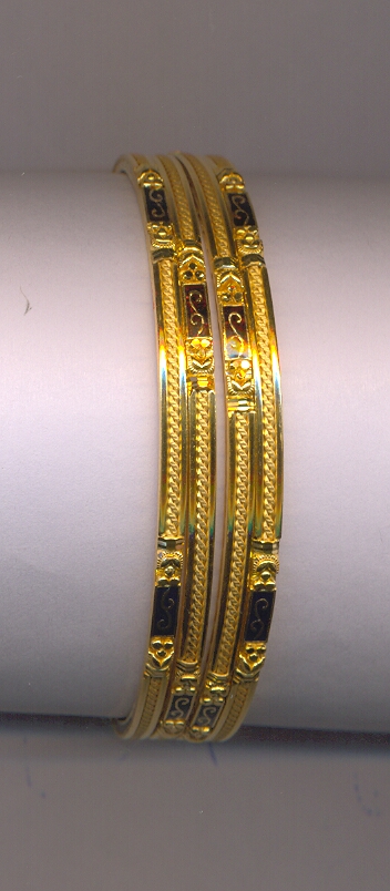 GOLD BANGLE PLAIN FANCY