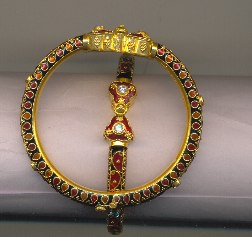 GOLD BANGLE PLAIN FANCY