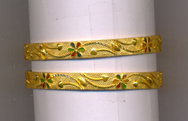 GOLD BANGLE PLAIN FANCY
