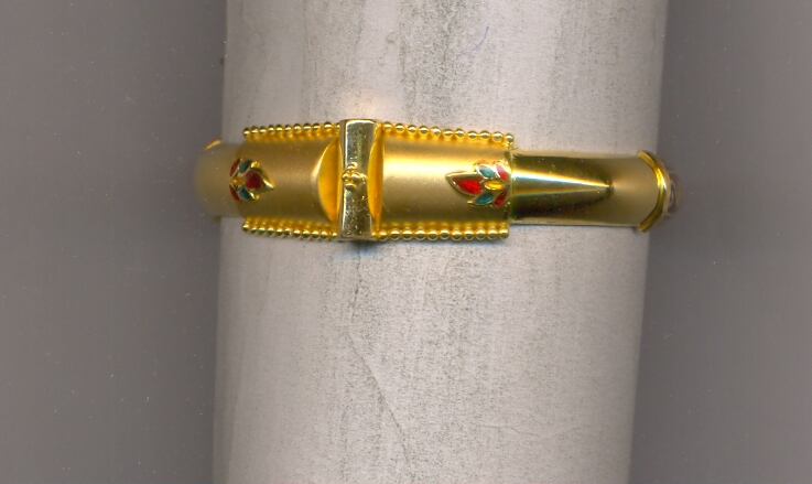 GOLD BANGLE PLAIN FANCY