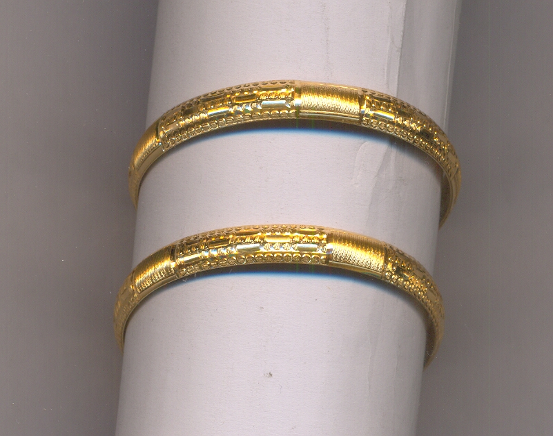 GOLD BANGLE PLAIN FANCY