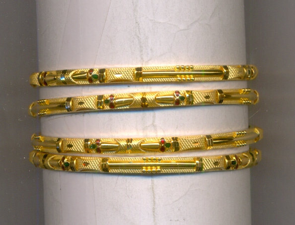 GOLD BANGLE PLAIN FANCY