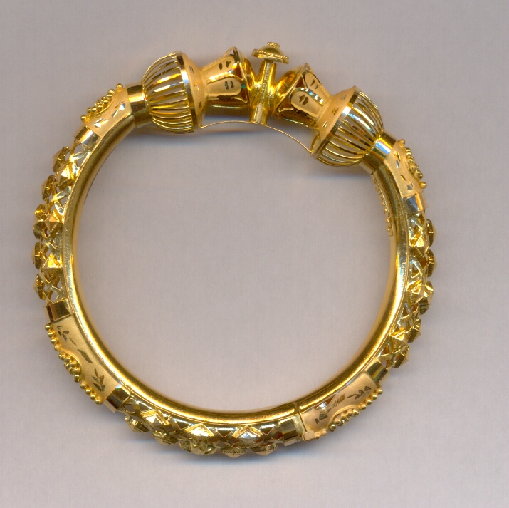 GOLD BANGLE PLAIN FANCY