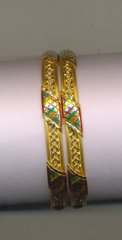 GOLD BANGLE PLAIN FANCY