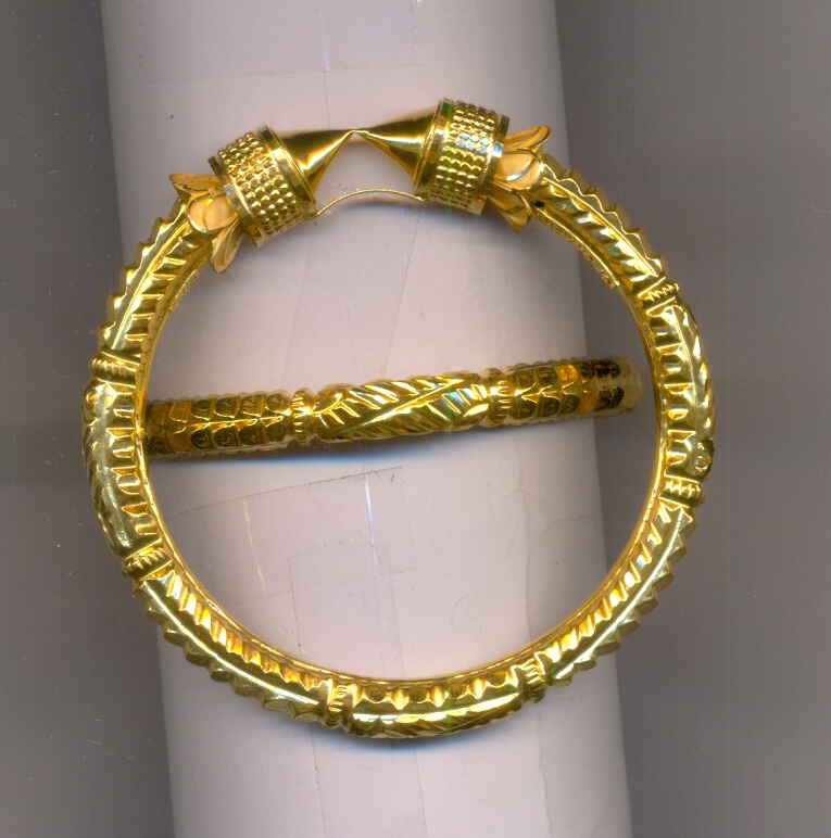 GOLD BANGLE PLAIN FANCY