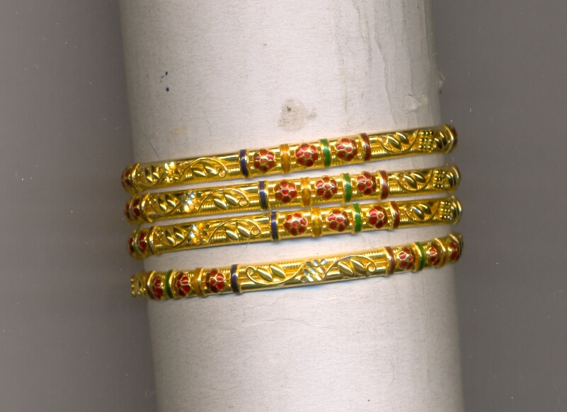 GOLD BANGLE PLAIN FANCY
