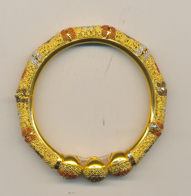 GOLD BANGLE PLAIN FANCY