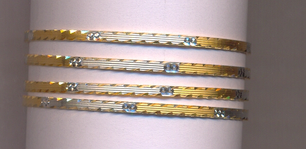 GOLD BANGLE PLAIN FANCY