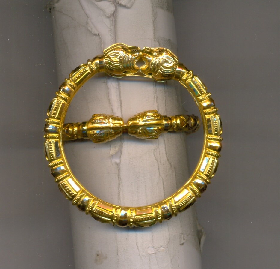 GOLD BANGLE PLAIN FANCY
