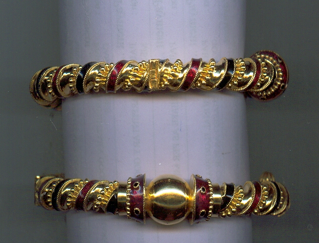 GOLD BANGLE PLAIN FANCY