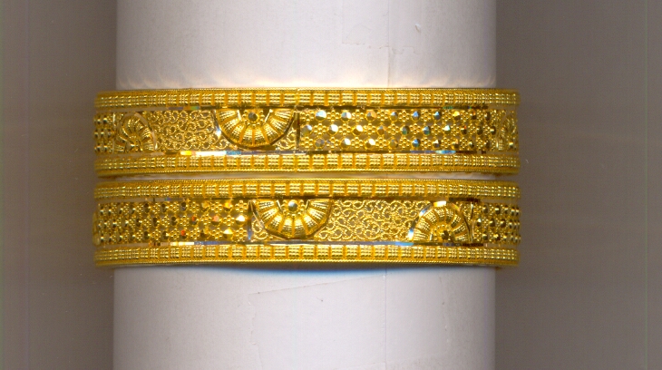 GOLD BANGLE PLAIN FANCY
