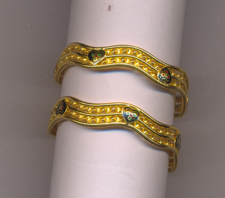 GOLD BANGLE PLAIN FANCY