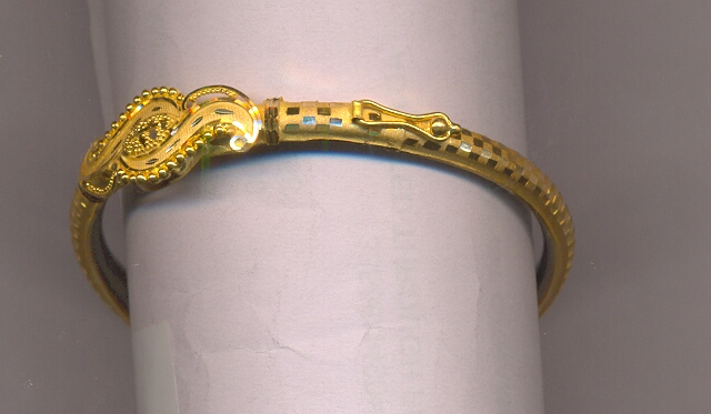 GOLD BANGLE PLAIN FANCY