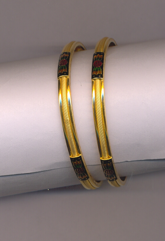 GOLD BANGLE PLAIN FANCY