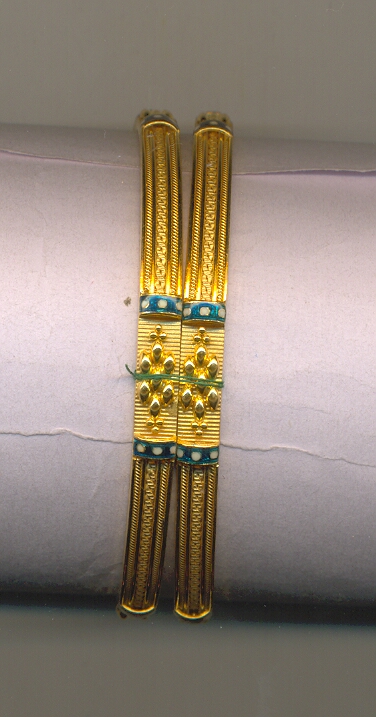 GOLD BANGLE PLAIN FANCY