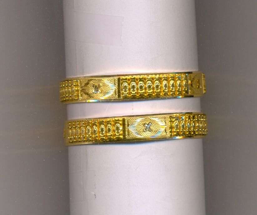 GOLD BANGLE PLAIN FANCY
