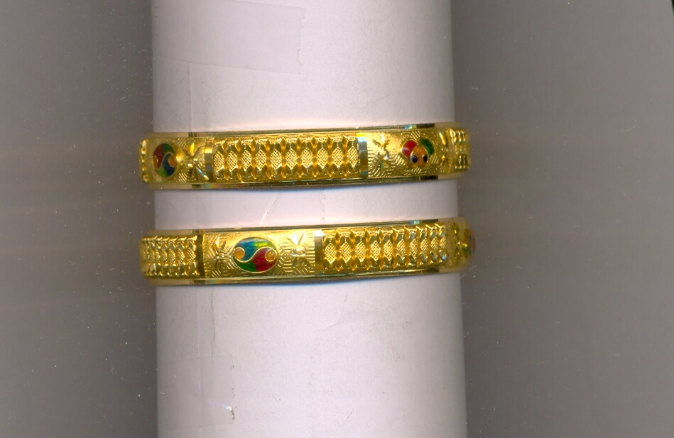 GOLD BANGLE PLAIN FANCY