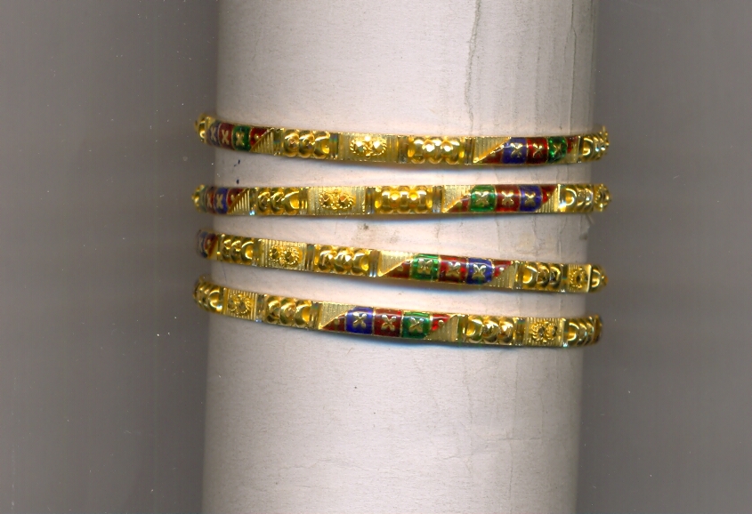 GOLD BANGLE PLAIN FANCY