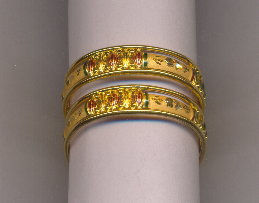 GOLD BANGLE PLAIN FANCY