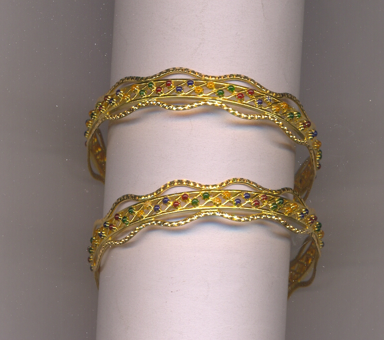 GOLD BANGLE PLAIN FANCY