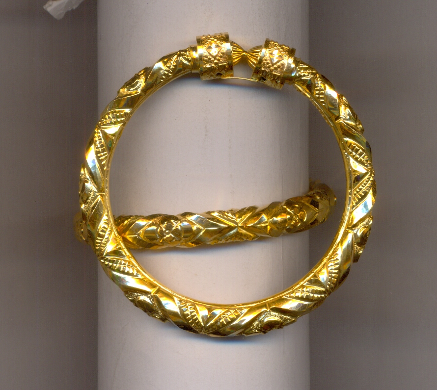 GOLD BANGLE PLAIN FANCY
