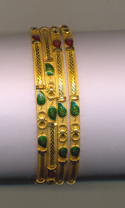 GOLD BANGLE PLAIN FANCY