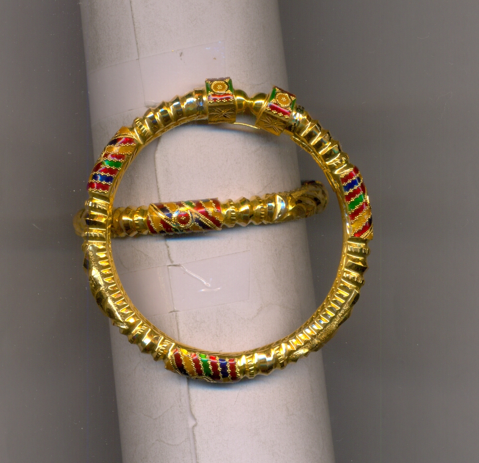GOLD BANGLE PLAIN FANCY
