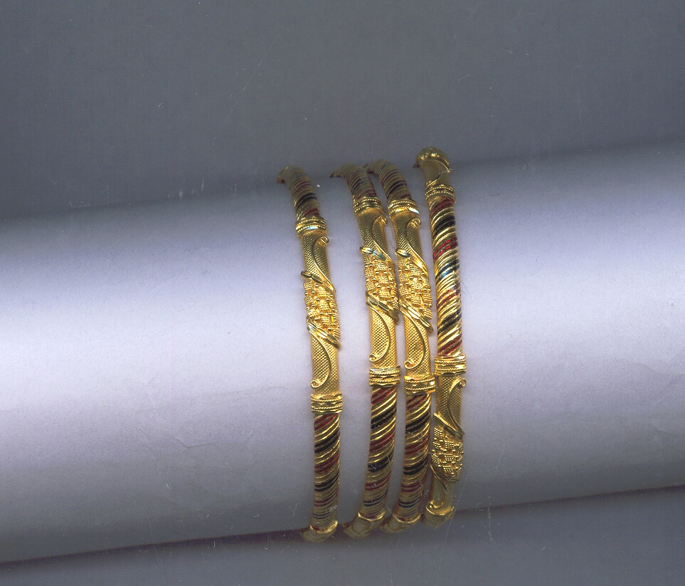 GOLD BANGLE PLAIN FANCY