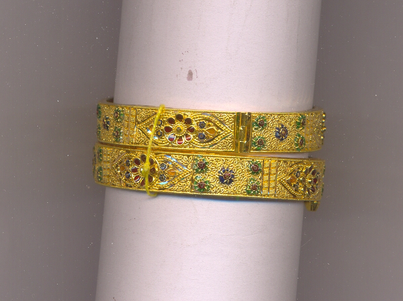 GOLD BANGLE PLAIN FANCY