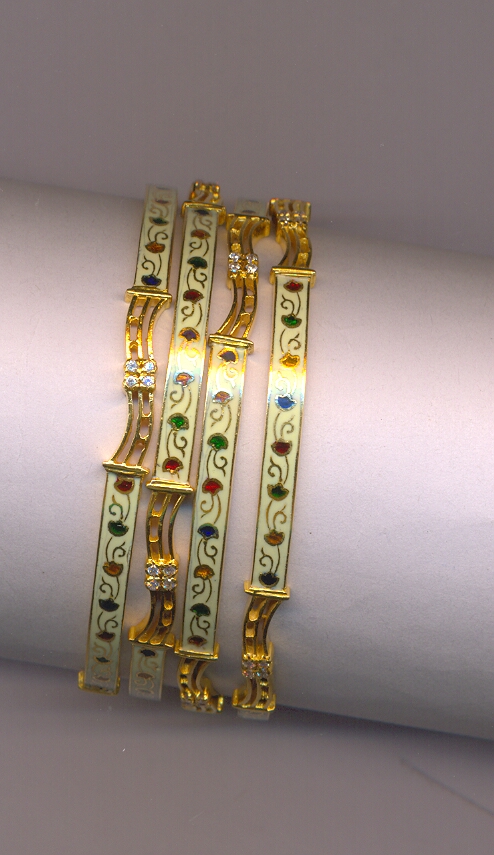 GOLD BANGLE PLAIN FANCY
