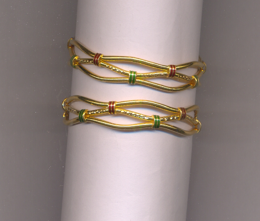 GOLD BANGLE PLAIN FANCY