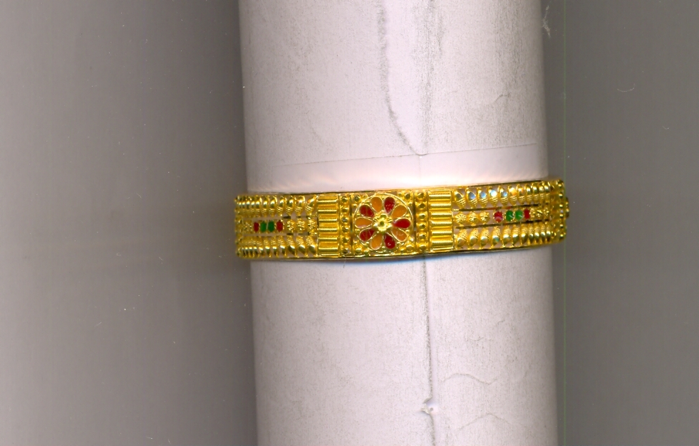 GOLD BANGLE PLAIN FANCY