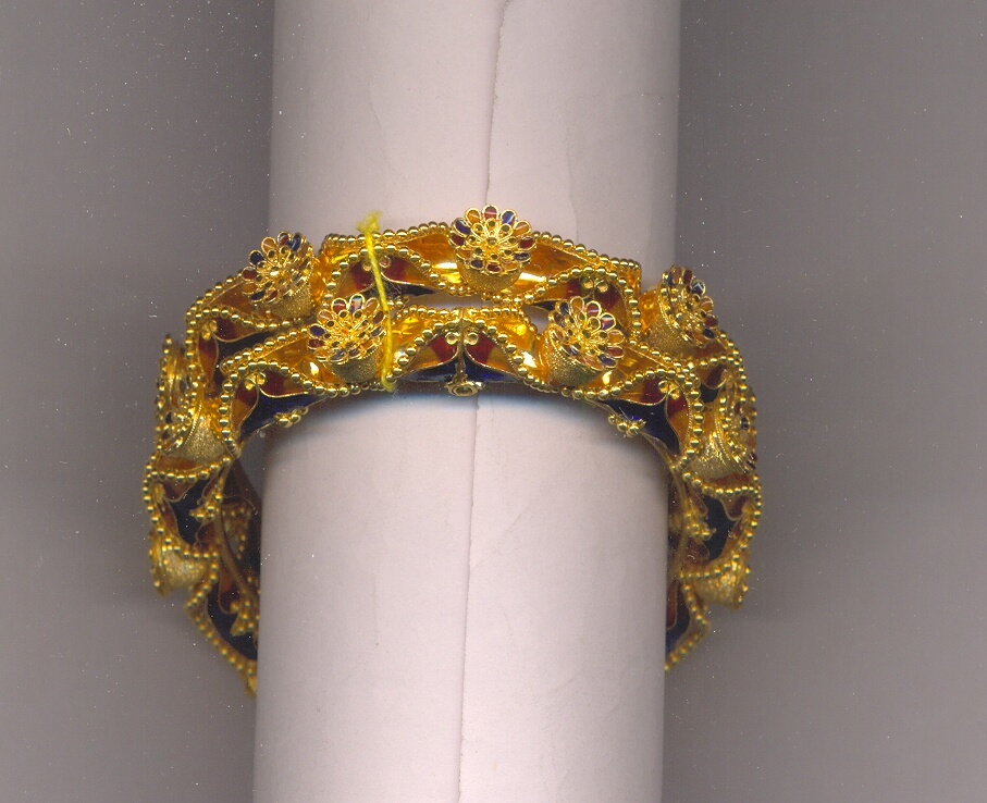 GOLD BANGLE PLAIN FANCY