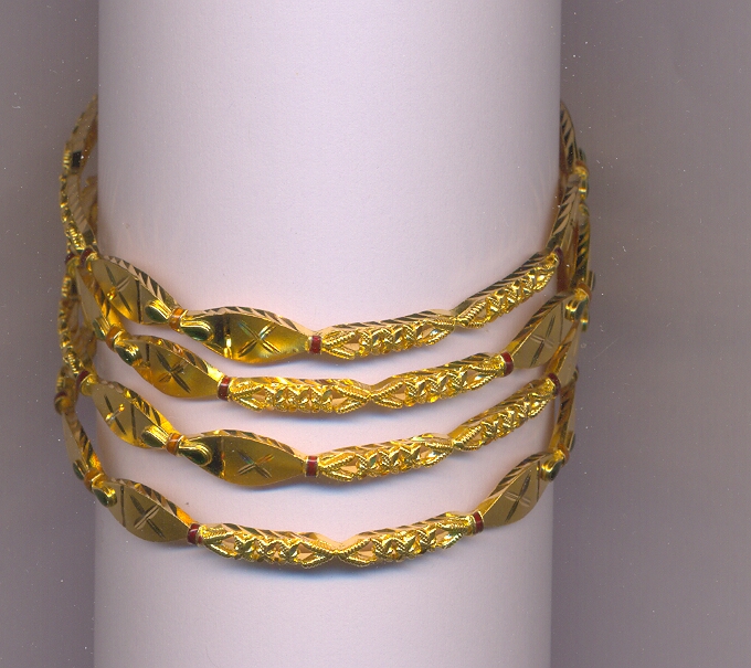 GOLD BANGLE PLAIN FANCY
