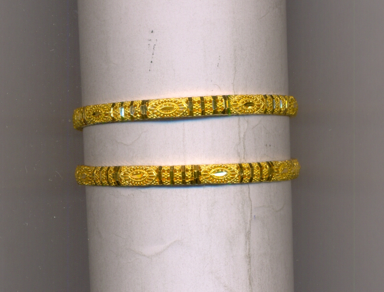 GOLD BANGLE PLAIN FANCY
