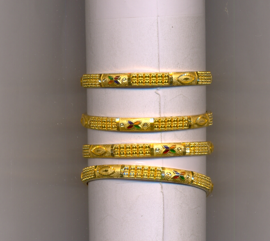 GOLD BANGLE PLAIN FANCY