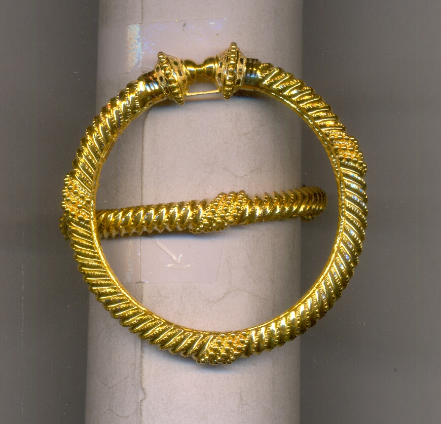 GOLD BANGLE PLAIN FANCY